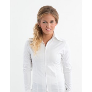 Zip Up Fitted Show Shirts